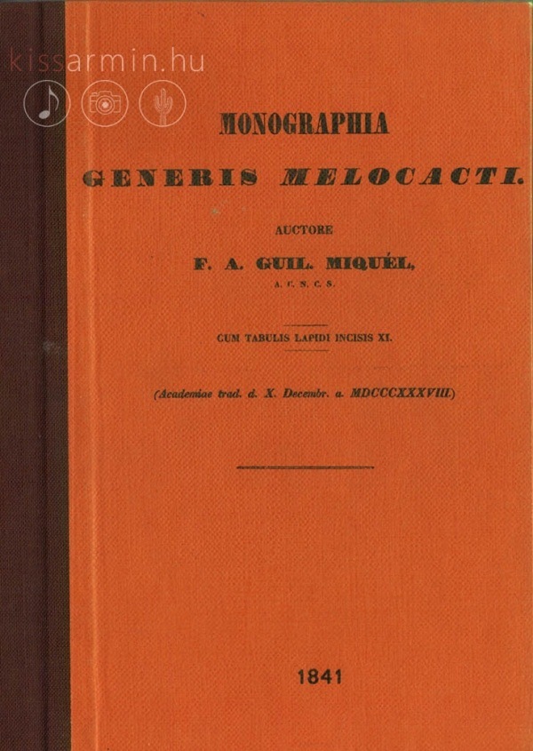Monographia Generis Melocacti